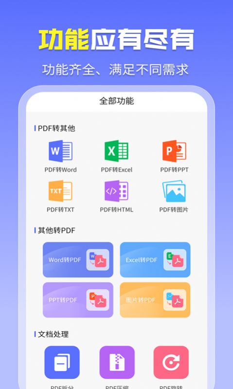 智能PDF转换助手截图1