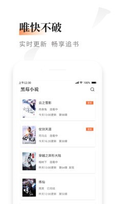 黑莓小说免费版截图1