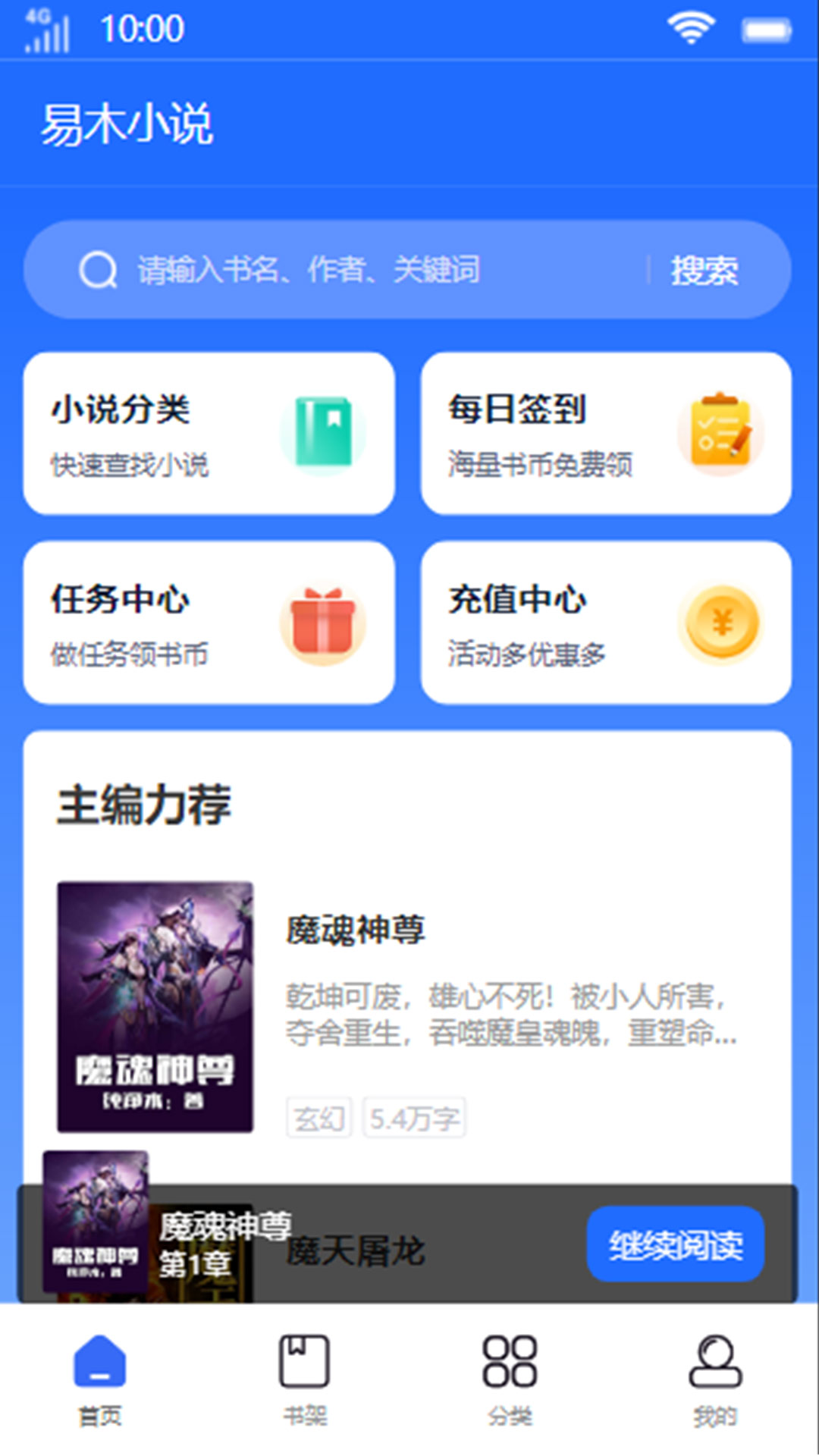 易木小说app截图1