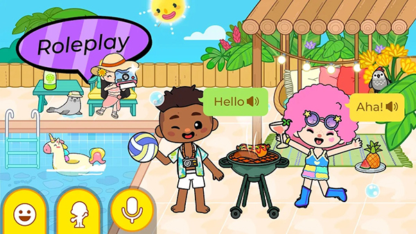 啊哈世界芭比梦幻城堡