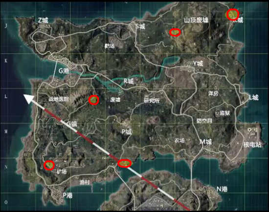 《和平精英》海島地圖地下室位置分享