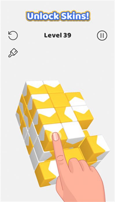 点击方块飞走3D游戏截图