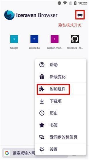 Iceraven浏览器图片10