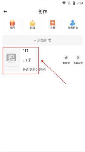 独阅读小说最新版如何创建作品图片7
