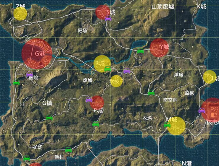 绝地求生刺激战场打野路线是什么？最佳打野路线推荐[多图]图片2