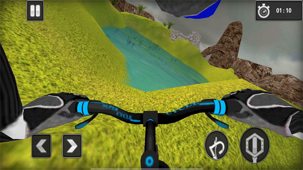 模拟自行车越野游戏0