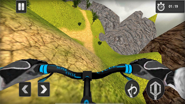 模拟自行车越野游戏1