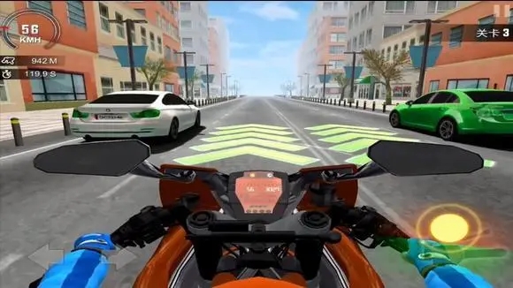 模拟摩托车驾驶