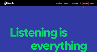 Spotify怎么注册截图1