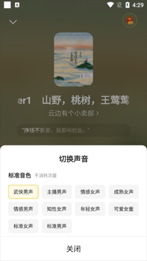 七猫小说怎么设置听书截图5