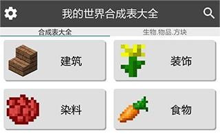 我的世界合成表大全9.4.1