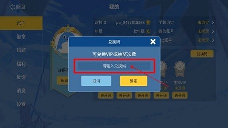 怎么兑换vip截图3