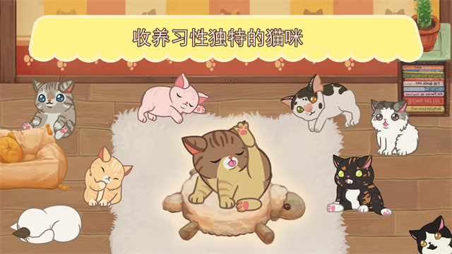 绒毛猫咖啡厅最新版1