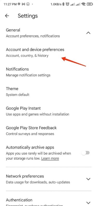 google play store