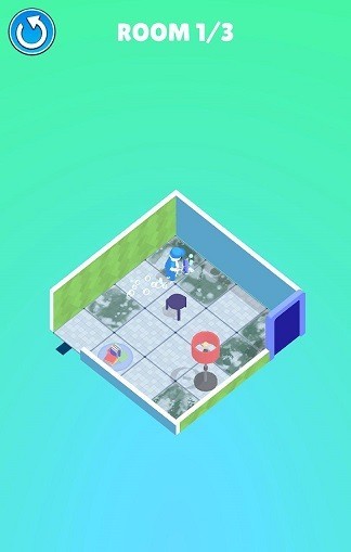 用拖把擦干净游戏