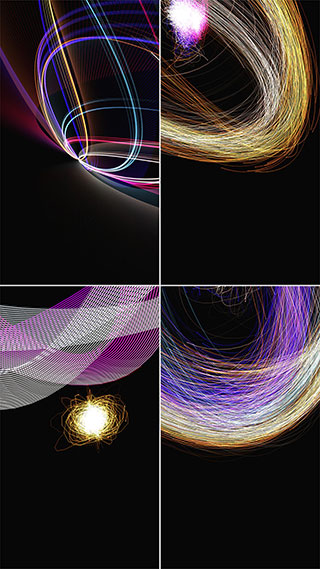 炫彩粒子3D