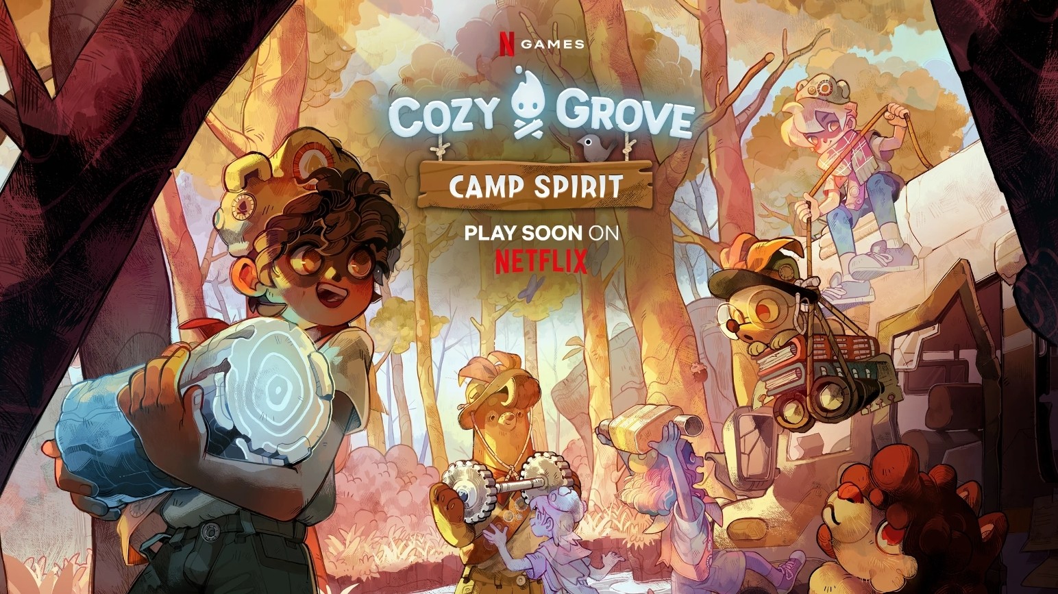 生活模拟游戏续作《Cozy Grove：灵魂营地》于谷歌、ios双平台正式推出！