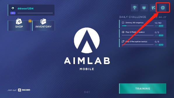 Aimlab中文怎么设置3