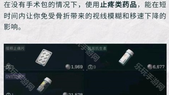 《三角洲行动》医疗物品有哪些