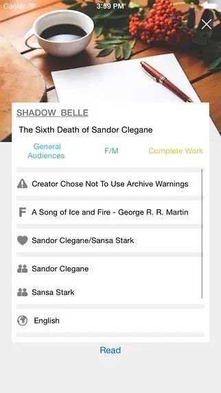 ao3阅读器APP