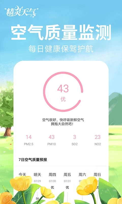 精灵天气app截图2