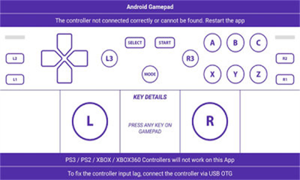 GamePad Tester