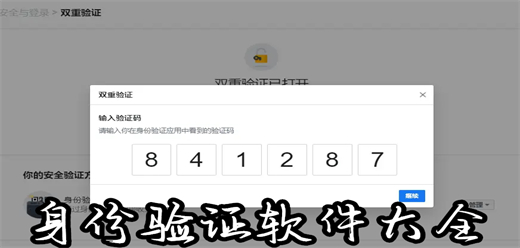 身份验证软件大全