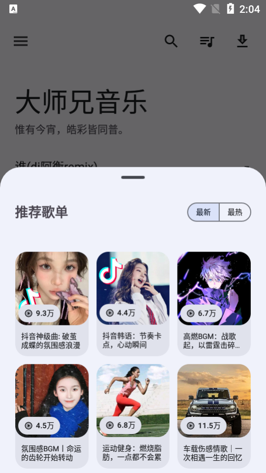 大师兄音乐截图1