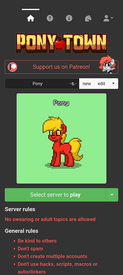 Pony town小马镇