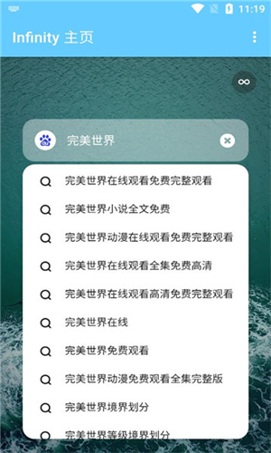 轻量浏览器截图2