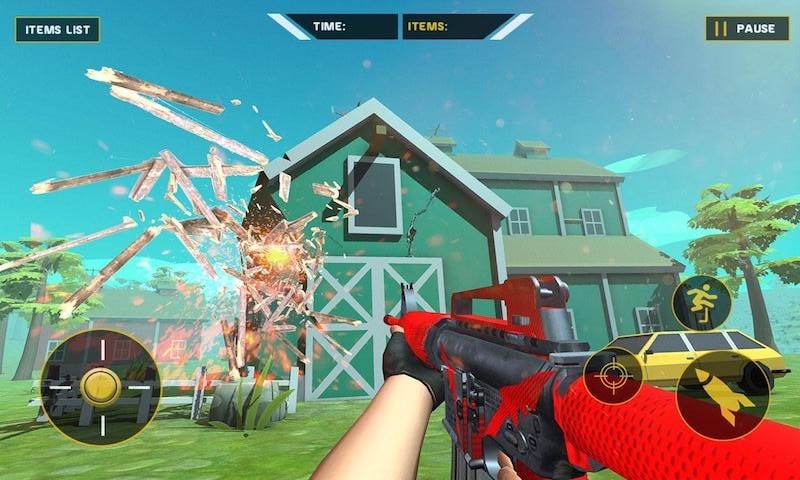 射击拆房大作战游戏