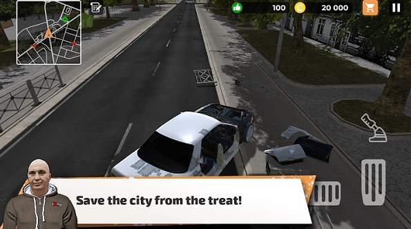 大城市飞驰快递模拟器手游截图