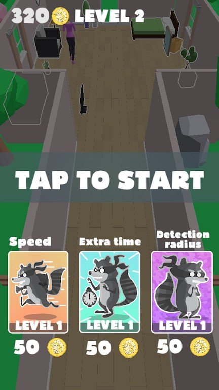 浣熊破坏房屋Bandinot