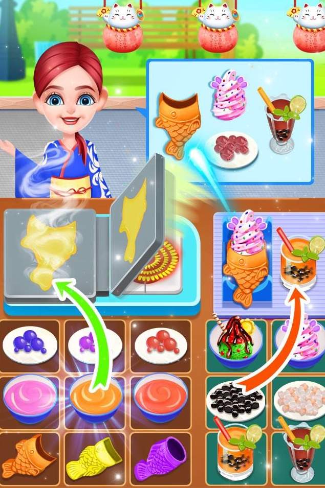美味的鲷鱼烧商店游戏