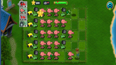 植物怒战僵尸娘化版截图