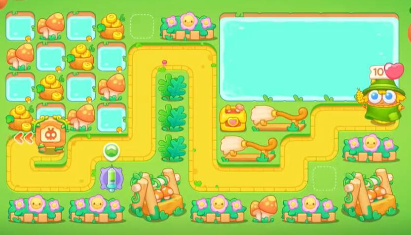 保衛(wèi)蘿卜4頭等大事第8關攻略