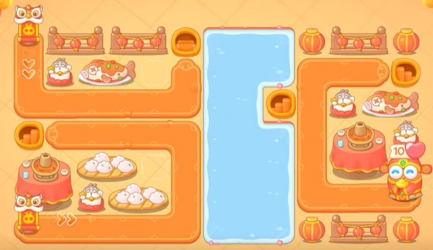 保卫萝卜4福神大作战第13关攻略