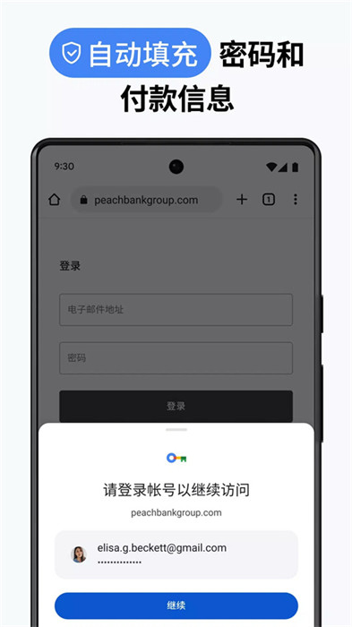 谷歌浏览器app截图1: