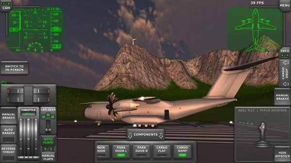 turboprop flight simulator截图1: