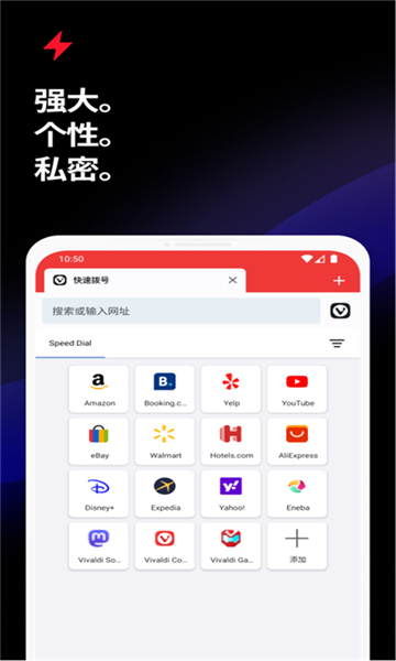 vivaldi浏览器截图3: