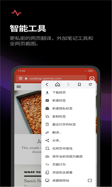 vivaldi浏览器截图2: