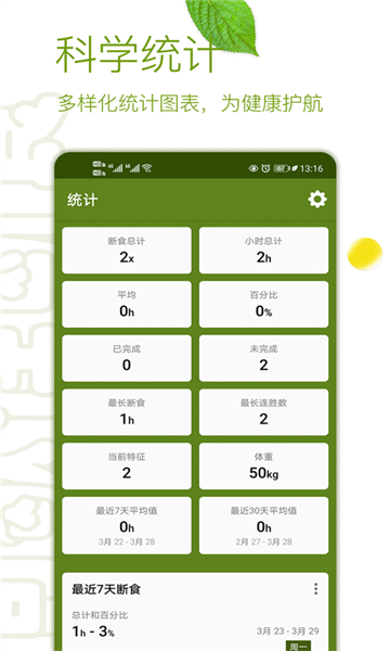 間歇性斷食追蹤器截圖1: