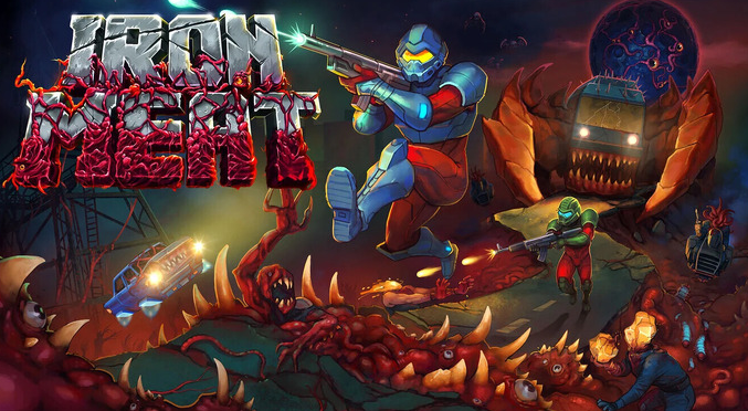 魂斗罗精神续作Iron Meat登陆多平台