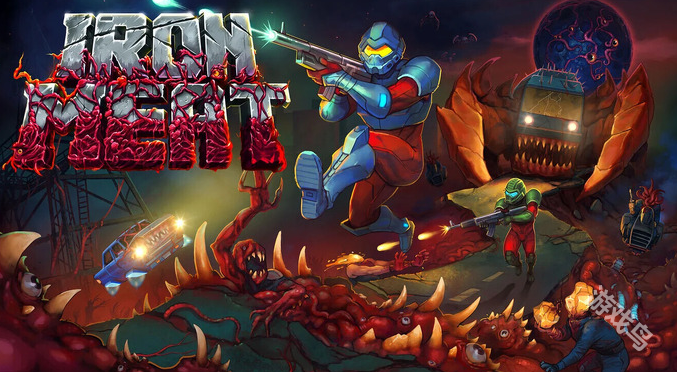 魂斗罗精神续作Iron Meat登陆多平台