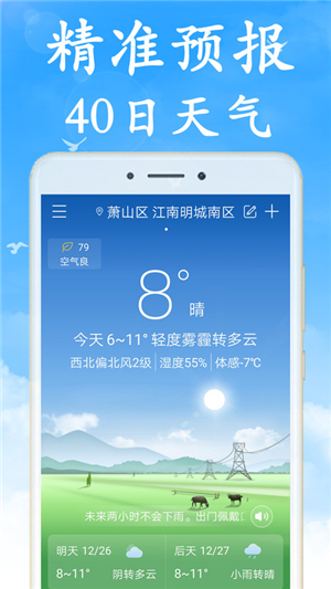 全国实时天气预报截图1: