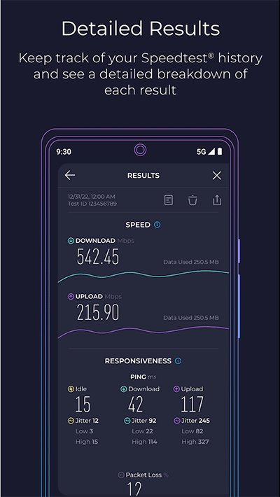 speedtest测网速截图5: