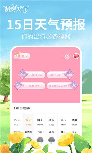 精靈天氣app截圖4: