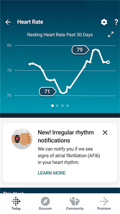 fitbit手環(huán)app截圖8: