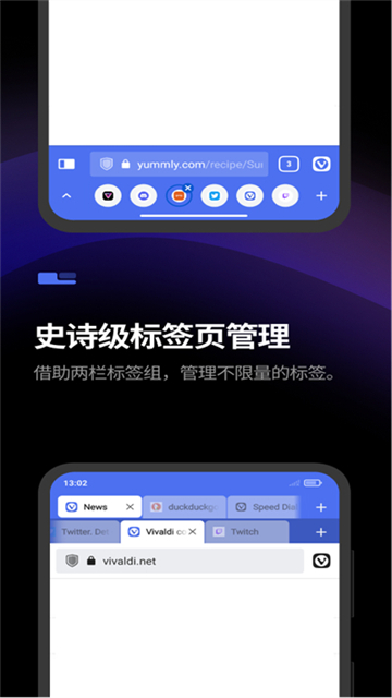 vivaldi浏览器安卓版截图4: