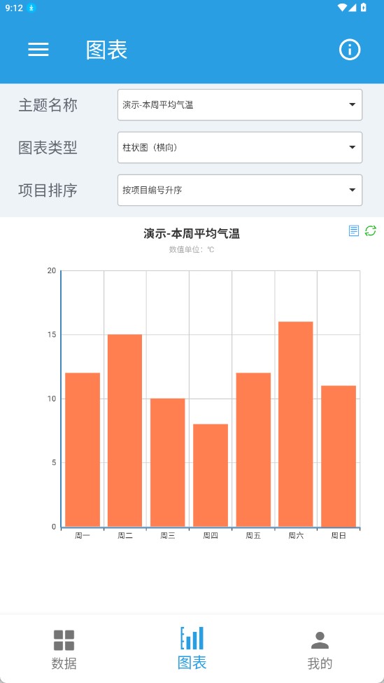 图表生成器手机版截图2: